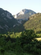 En descendant vers Puilaurens